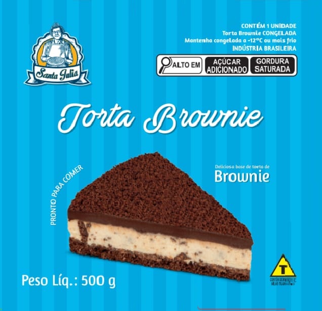 Torta Brownie Varejo Santa Julia